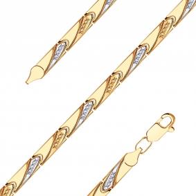 Золотой браслет плетение Фантазийное МАГНАТ МА 023130 МА 023130 фото